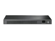 TP-Link TL-SG1024 Ohanterad Gigabit Ethernet (10/100/1000) 1U Svart