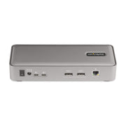 StarTech.com KVM-dockningsstation för dubbla bärbara datorer med USB-C