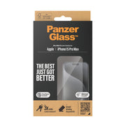 PanzerGlass Screen Protector iPhone 15 Pro Max