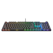 Trust GXT 866 Torix tangentbord Spela USB QWERTZ tyska Svart