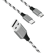 LogiLink CU0202 USB-kablar USB 2.0 1,2 m USB A USB C/Micro-USB A 0,48 Gbit/s 10 W Grå