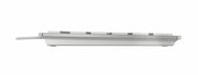 CHERRY KC 6000 SLIM FOR MAC tangentbord Kontor USB QWERTZ tyska Silver