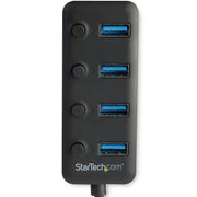 StarTech.com USB 3.0-hubb med 4 portar