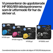 HP 951 gul original bläckpatron