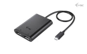 i-tec C31DUAL4K60DP USB-grafikadapter 7680 x 4320 pixlar Svart