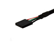 StarTech.com USBPNLAFHD3 USB-kablar 0,9 m Svart