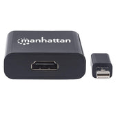 Manhattan 152570 videokabeladapter Mini DisplayPort HDMI Typ A (standard) Svart