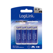 LogiLink LR6B4 hushållsbatteri Engångsbatteri AA Alkalisk