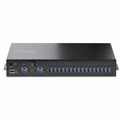 StarTech.com 16-portars industriell USB 5 Gbps-hubb med strömadapter