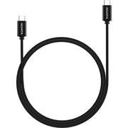 ADATA CACC-100PN-BK USB-kablar USB 2.0 1 m USB C 480 Gbit/s Svart