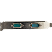 StarTech.com PCI Express RS232 seriell kortadapter med 2 portar