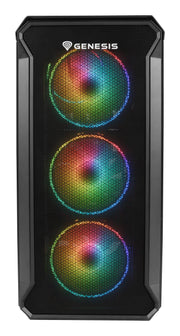 GENESIS Irid 503 ARGB Micro Tower Svart