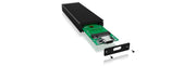 ICY BOX IB-1816M-C31 SSD-inkapsling Svart U.2