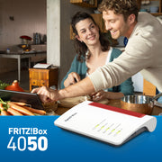 Box 4050 trådlös router Gigabit Ethernet Dual-band (2,4 GHz / 5 GHz) Svart
