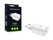 Conceptronic ALTHEA07W mobilladdare Universal Vit AC inomhus