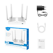 Cudy WR1300S trådlös router Gigabit Ethernet Dual-band (2,4 GHz / 5 GHz) Vit