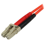 StarTech.com 50FIBLCST1 InfiniBand och fiberoptisk kabel 1 m LC st Orange