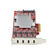 StarTech.com USB Type-C PCIe-kort med fyra portar