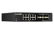 QNAP QSW-3216R-8S8T nätverksswitchar Ohanterad L2 10G Ethernet (100/1000/10000) Svart