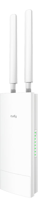 Cudy LT500 trådlös router Snabb Ethernet Dual-band (2,4 GHz / 5 GHz) 4G Vit