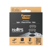 PanzerGlass Hoops Camera Lens Protector Black iPhone 14