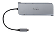 Targus DOCK427GL dockningsstationer för bärbara datorer Kabel USB 3.2 Gen 2 (3.1 Gen