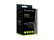 Conceptronic ALTHEA15B mobilladdare Universal Svart AC Snabb laddning inomhus