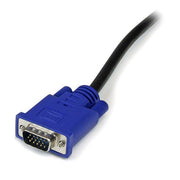 StarTech.com 3 m ultratunn USB VGA 2-i-1 KVM-kabel