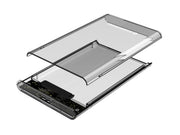 Conceptronic DANTE03T Hölje för lagringsenheter HDD- / SSD kabinett Transparent 2.5"