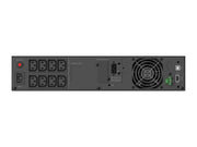 Conceptronic ZEUS51E2K strömskydd (UPS) Dubbelkonvertering (Online) 2 kVA 2000 W 8