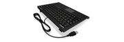 KeySonic ACK-540U+ (US) tangentbord Kontor USB QWERTY Engelska (USA) Svart