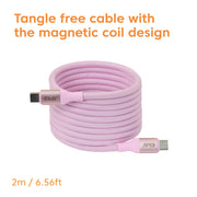 CLUB3D CAC-3031 USB-kablar USB 2.0 2 m USB C Rosa
