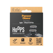 PanzerGlass Hoops Camera Lens Protector Black iPhone 15