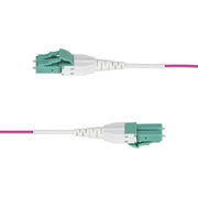 StarTech.com 5 m fiberoptisk LC till LC (UPC) OM4-multilägeskabel