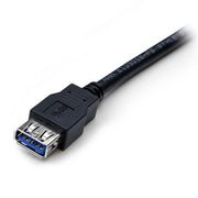 StarTech.com 2 m svart SuperSpeed USB 3.0-förlängningskabel A till A