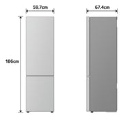 LG GBBSJ10EPY Fristående 333 l Silver - GBBSJ10EPY.APYQEUZ