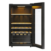 Haier Wine Bank 50 Serie 3 HWS34GGH1 Vinkylare med kompressor Fristående Svart 34