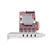 StarTech.com USB Type-C PCIe-kort med fyra portar
