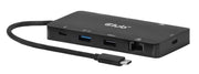 CLUB3D CSV-2552 gränssnittshubbar USB Type-C 5000 Mbit/s Svart