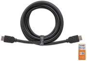 Manhattan 355353 HDMI-kabel 3 m HDMI Typ A (standard) Svart
