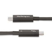 StarTech.com A40G2MB-TB4-CABLE Thunderbolt-kablar 2 m 40 Gbit/s Svart