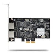 StarTech.com Nätverkskort med 2 portar 2,5 Gbps NBASE-T PCIe - 2x1G