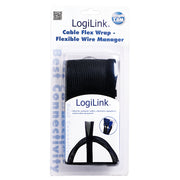 LogiLink KAB0006 kabelmantel Svart