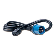 APC C19/IEC309 2.5m Svart 2,4 m C19 coupler