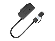 Conceptronic ABBY21B kabelomvandlare (hane/hona) USB Type-A SATA 22-pin Svart