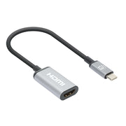 Manhattan 153706 videokabeladapter 0,15 m USB Type-C HDMI Typ A (standard) Svart