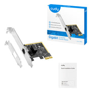 Cudy PE10 nätverkskort Intern Ethernet 1000 Mbit/s