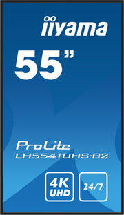 iiyama LH5541UHS-B2 skyltställ Kioskdesign