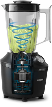 Philips 3000 series HR2191/01 mixer 2 l Bänkmixer 600 W Svart