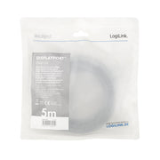 LogiLink CDA0103 DisplayPort-kabel 5 m Svart